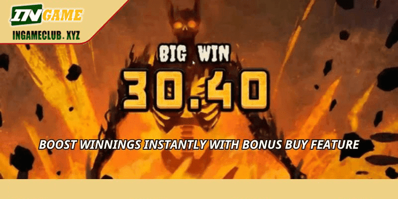 Boost winnings instantly with bonus buy feature