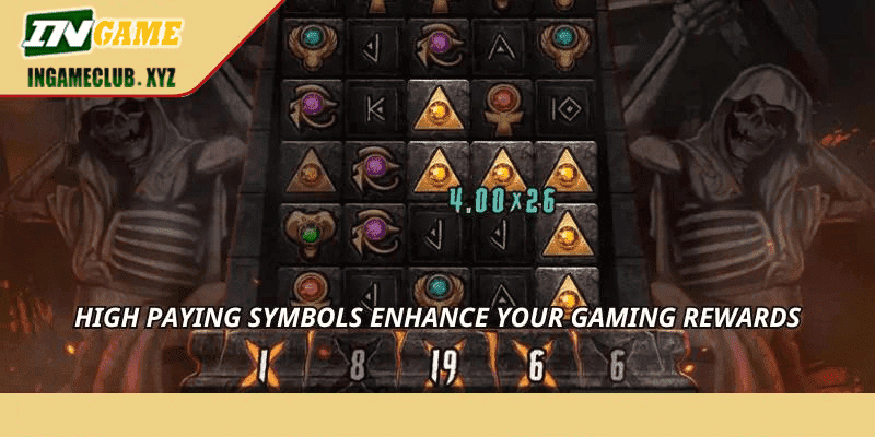 High paying symbols enhance your gaming rewards