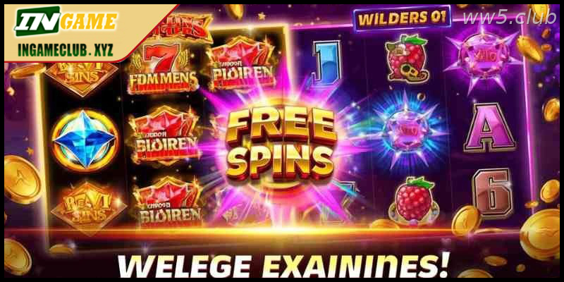 online slot games bonus features including free spins and wilds